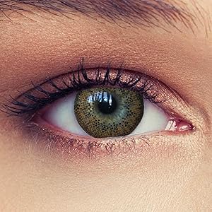 Dunkelbraune Hellbraune Farblinsen für natürlichen Effekt gut abdeckende schöne Farbe hohe Deckkraft