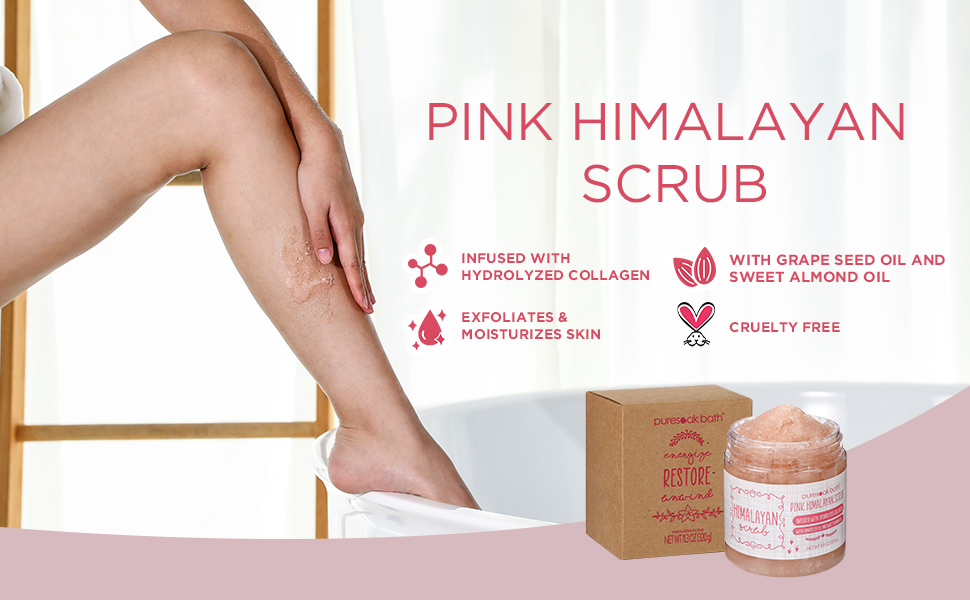 pink himalayan scrub