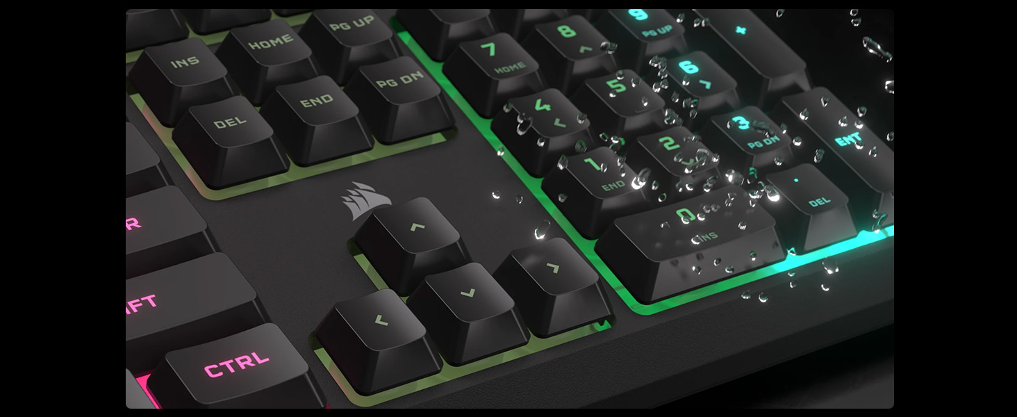 gaming keyboard, rgb keyboard, silent keyboard, membrane keyboard