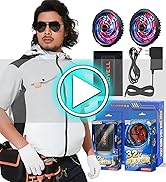 Happy cool 2025年新登場&32V 空調服 ファン2個付き Amazon.co.jp: [COVELL] 2025新登場 32V超高出力 最強空調冷風服