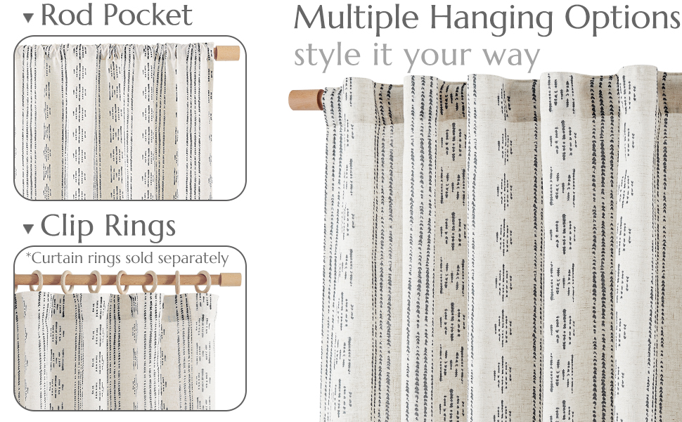 Multiple Hanging Options