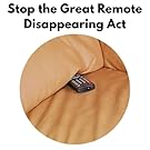 A Remote Control being lost in the couch cushions