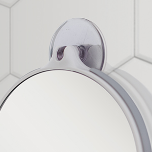 Zadro Dual-Sided Compact Spot Mirror 10X/5X Magnification