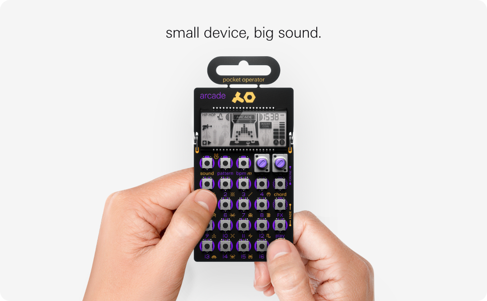 鍵盤楽器 pocket operater arcade PO-20 PO-20 arcade - teenage engineering