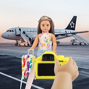 American 18 inch girl doll suitcase