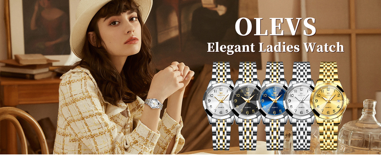 olevs elegant ladies watch