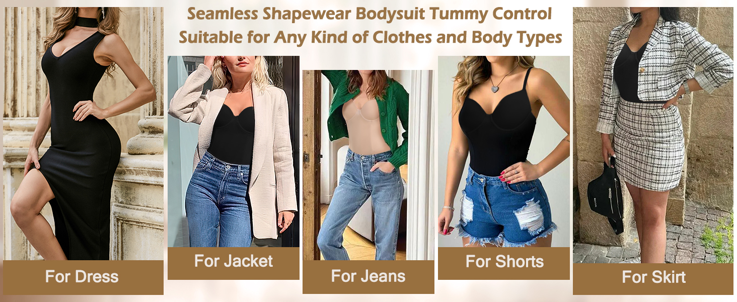 Women Waist Trainer Shapewear Tummy Control Fajas Colombianas Body Shaper Sexy Bodysuit Tops