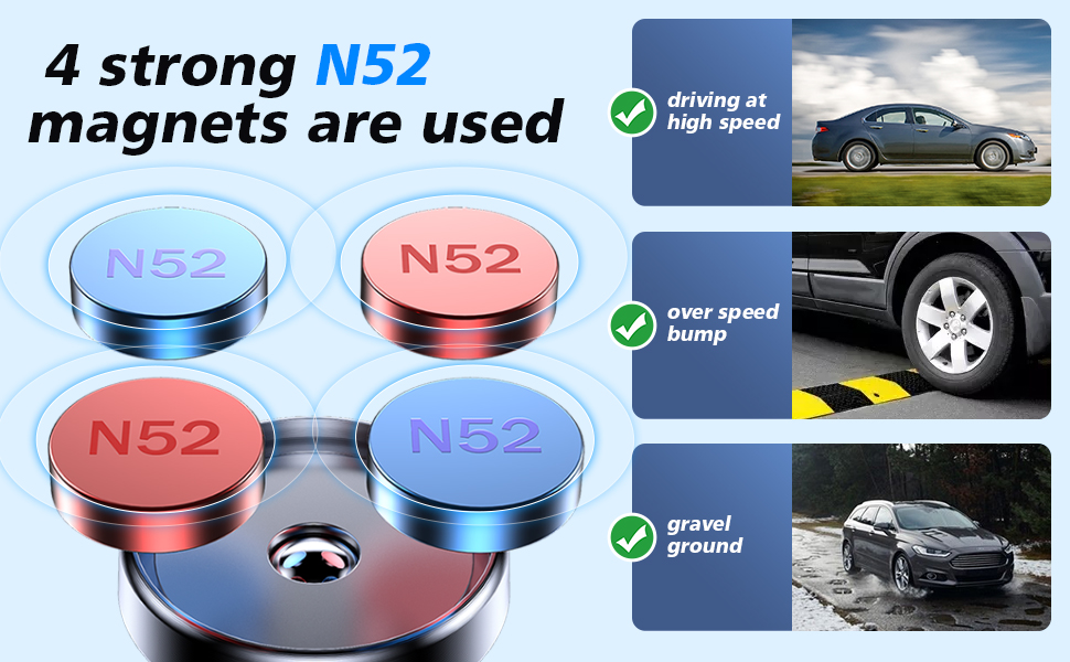 NIYEVN [2 Pack] Phone Holder car,[360°Rotation] car Mount