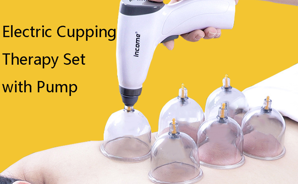 RUIZD Cupping Therapy Set with Pump, Electric Cupping Therapy Set 24