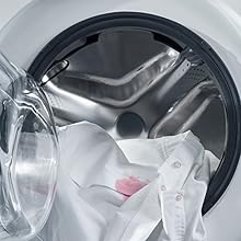 Masina de spalat rufe Siemens, 9 KG, 1400 RPM, SpeedPack XL, Anti Stain System, Home Connect, LED DirectTouch, iQDrive, Alb, iQ700, WG44B2040 8 Mașină de spălat Siemens cu sistem anti-pete și îndepărtare automată a petelor