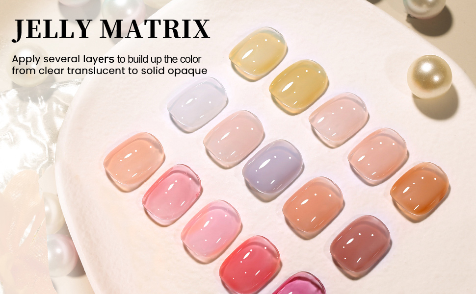 MAYCHAO jelly gel nail polish