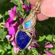 Lapis Lazuli and Rainbow Moonstone