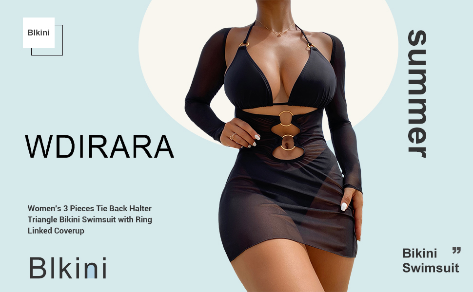Theredthread S bitter ring swimwear 水着 THEREDTHREAD / ザレッドスレッド】S bitter ring swimwear