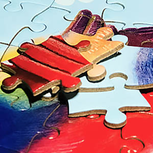 bird puzzle large piece