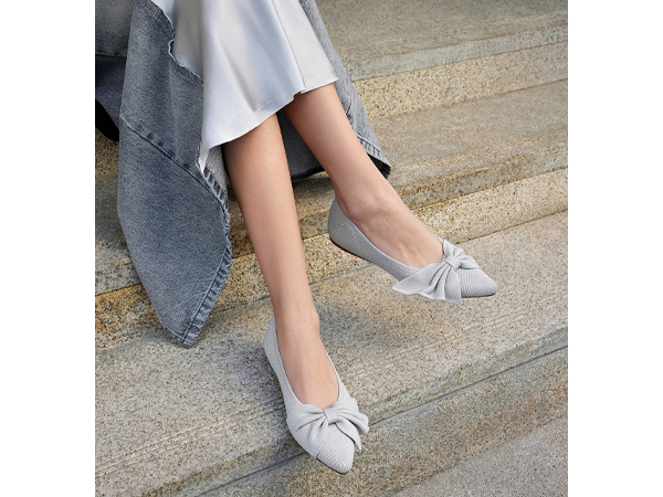 Amazon.com | VIVAIA Azura Women's Flats Pointed Toe Bow Ballet