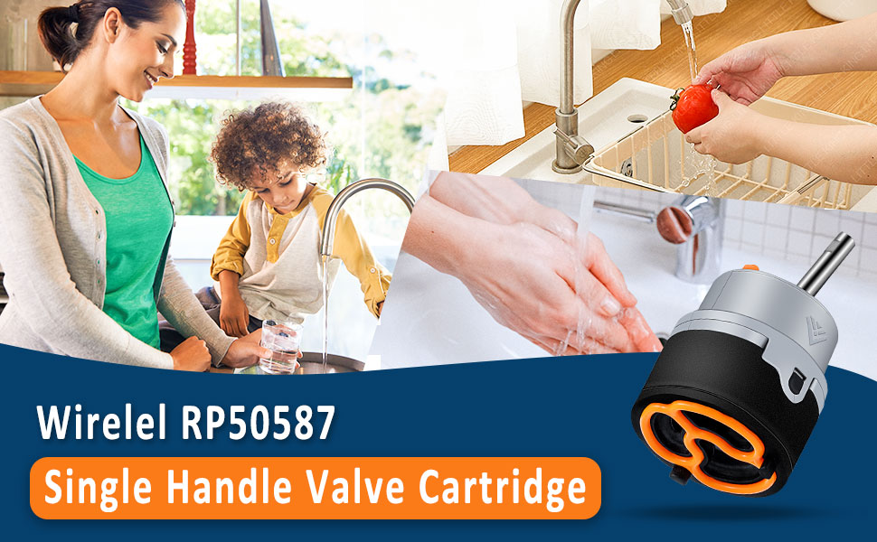 RP50587 Single Handle Valve Cartridge Fit for Delta, Compatible with