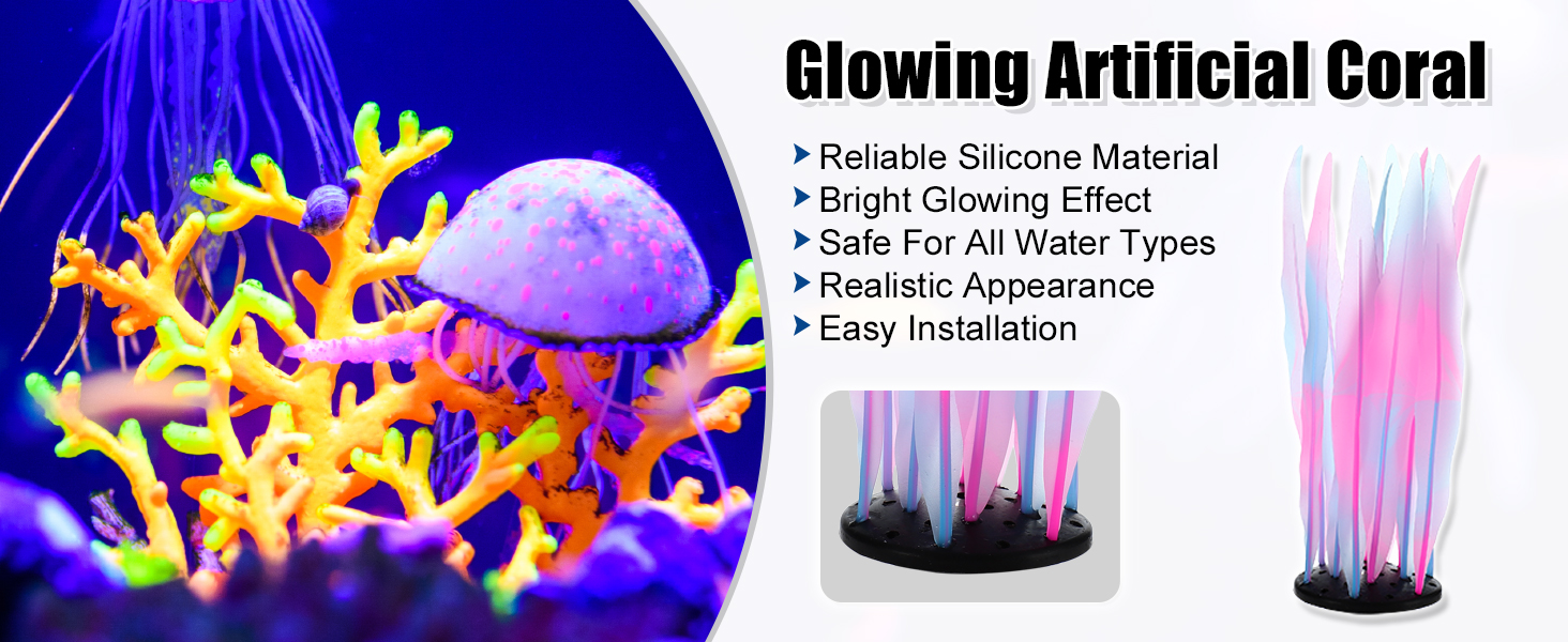 Aquarium Glowing Coral