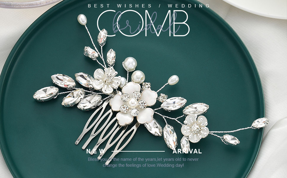 wedding hair comb