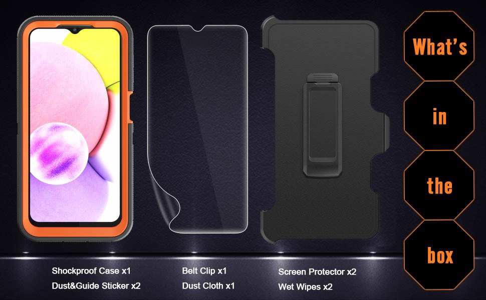 NIFFPD Phone Case for Samsung Galaxy A24 4G 2023 Case with