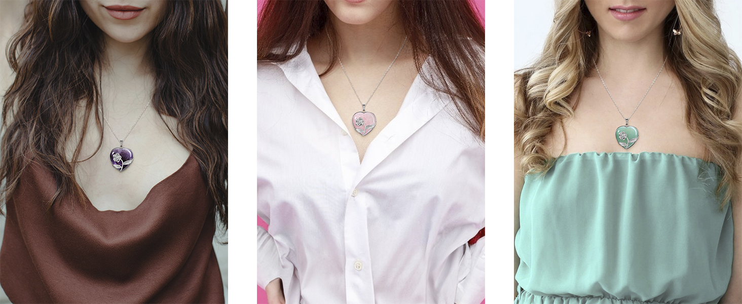 crystal pendant necklace