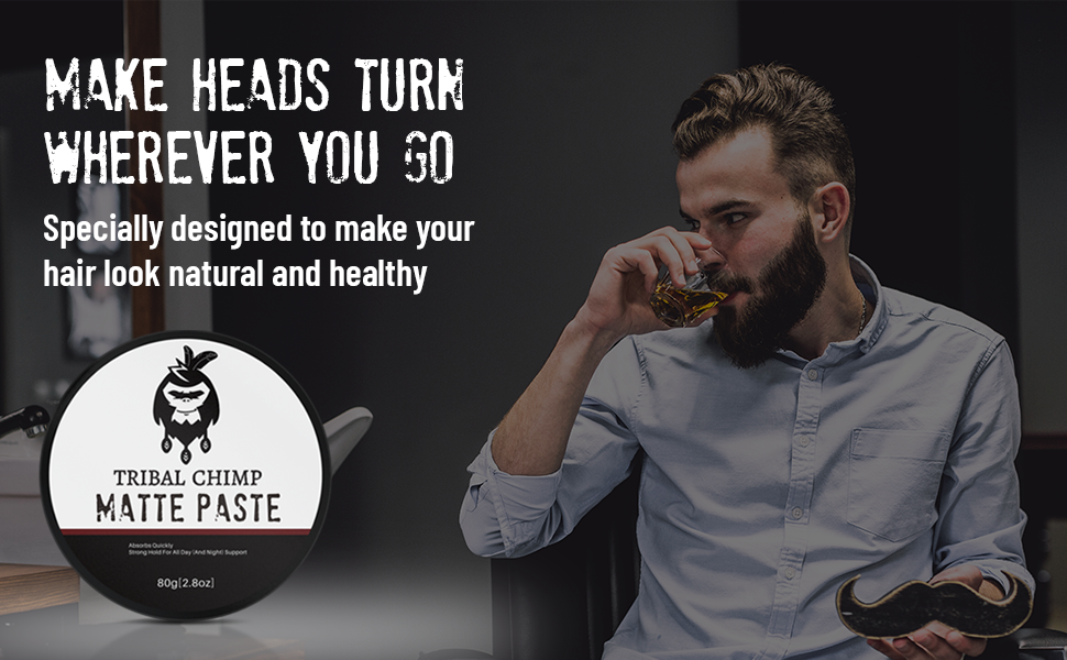 tribal chimp matte paste for hair