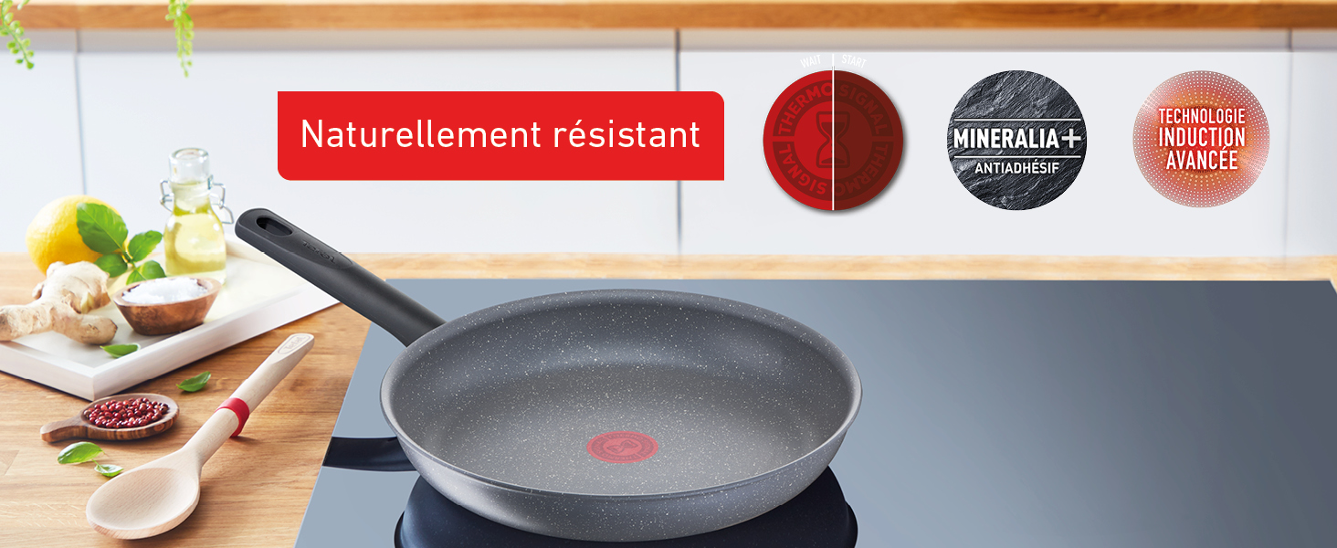 Poêles Tefal Natural On Lot 3, Induction, Antiadhésif, Cuisine Professionnelle, Fabriquées en France, 20/24/26 cm, Eco-R Ee891cab F546 4c1b Baf6 A909998a9d76. CR0,0,1464,600 PT0 SX1464 V1