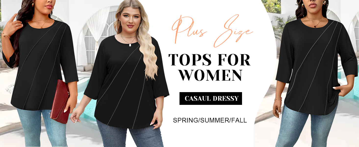 plus size tops for women