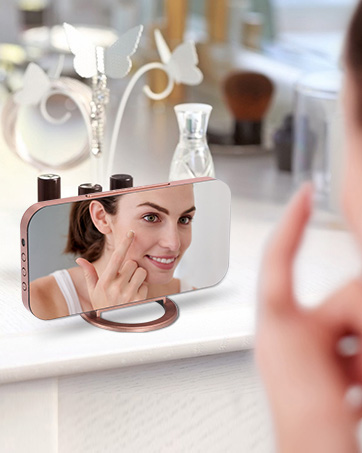 rose gold alarm clock