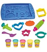Play-Doh Kitchen Creations Cookie Creations Playset, Kids Arts & Crafts Set, Preschool Play Food ...