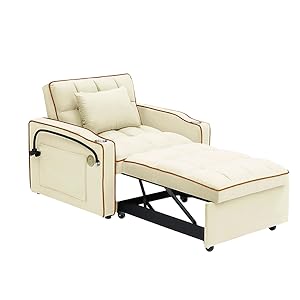 3 in 1 Convertible Sleeper Sofa Chair
