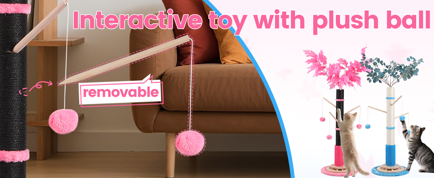 tall scratching post for cats