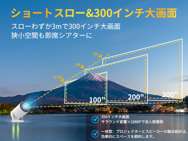 プロジェクター 家庭用