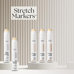 stretch marker products displayed