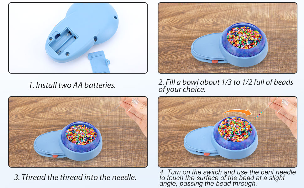 Topretty Upgraded Electric Bead Spinner for Jewelry Making Automatic