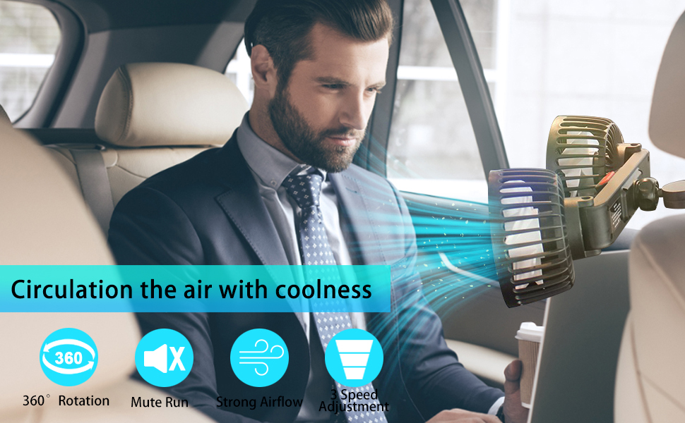 car fans that blow cold air