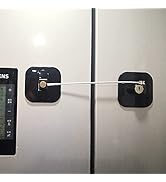 YEYA Upgraded Refrigerator Lock for Adults, Fridge Locks for Kids with Key