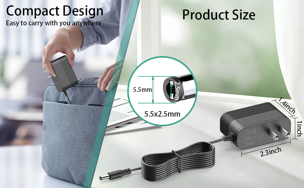 12V 2A for Hansong DC117-15 Charger
