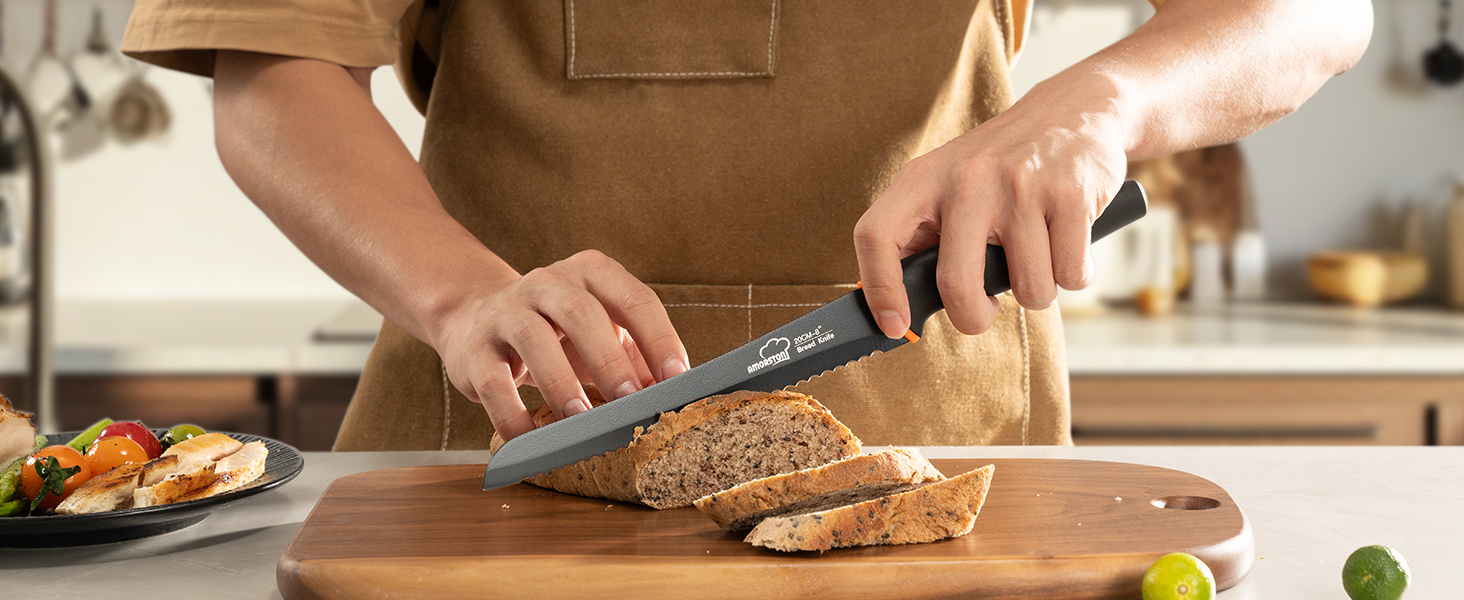 8" Serrated Bread Knife