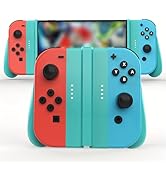 NBCP Switch Joycons Detachable Grip Compatible with Nintendo Switch/Switch OLED JoyCons Controlle...