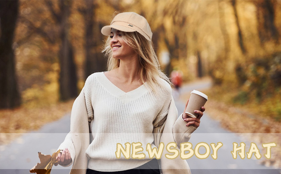 women newsboy hat