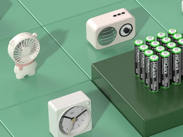 Amazon | HiQuick 充電池 単4電池 充電式 ニッケル水素電池 8本
