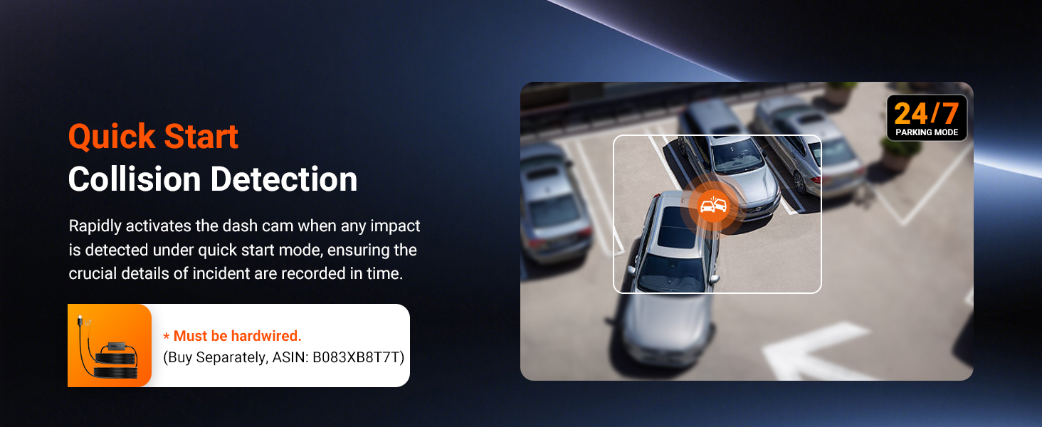 collision detection dashcam