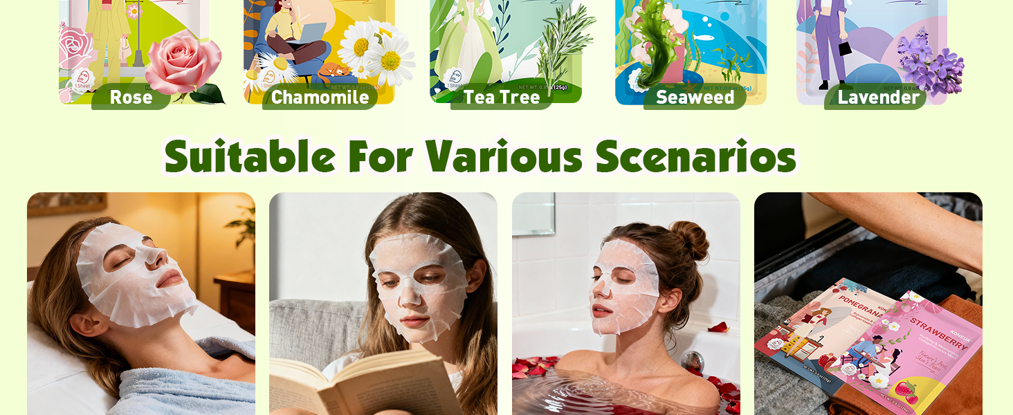 face masks skincare