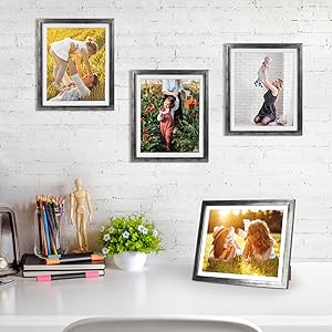 SILVERSTEIN　A-FRAME Brushed Silver Wide Artist Silver Frame - Articient