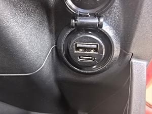 dual charging ports