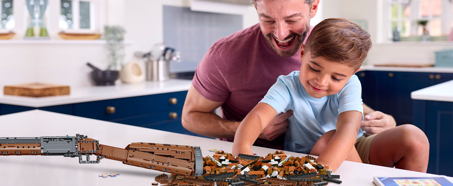 Amplelife Building Blocks Gun Model 1015 PCS Double