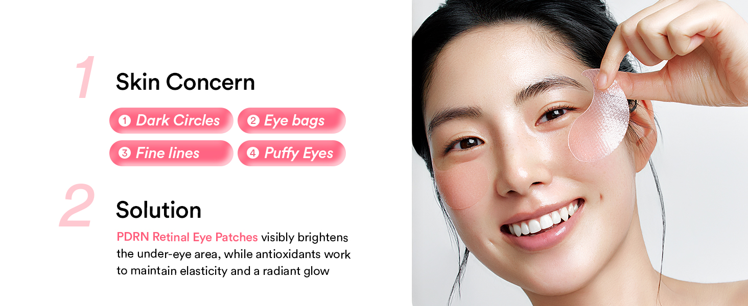 PDRN RETINAL EYE PATCH