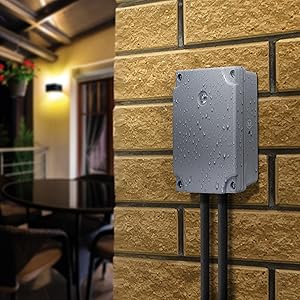 light sensor, outdoor light sensor, weatherproof, timer switch, timer, weatherproof timer,
