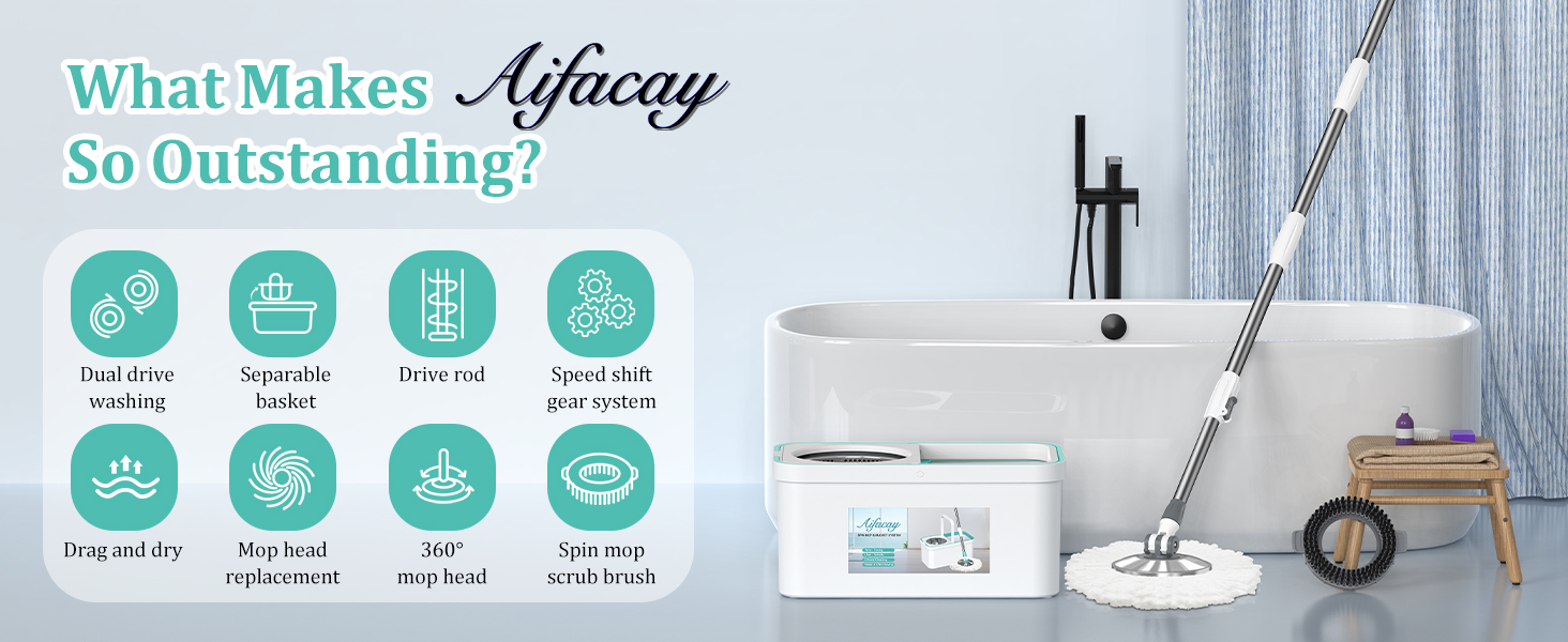 mop and bucket with wringer set for home