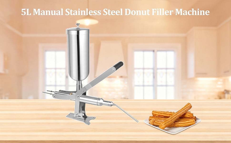 stainless steel donut filler machine